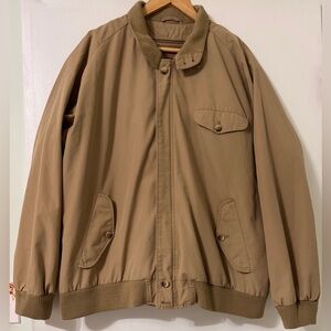 BROOKS BROTHERS Zip Out Wool Lining Bomber Jacket 46L
